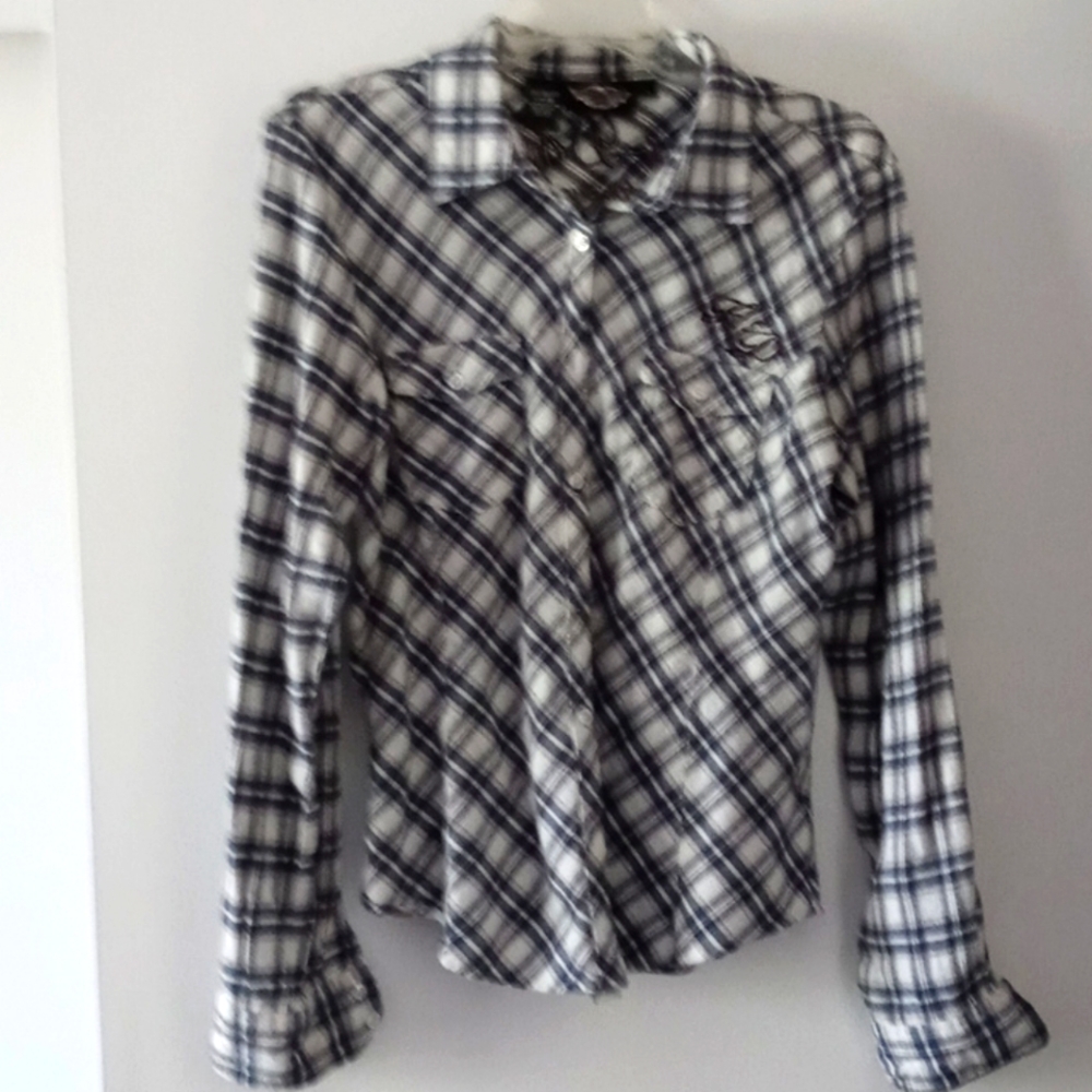 Harley LS Flannel Shirt